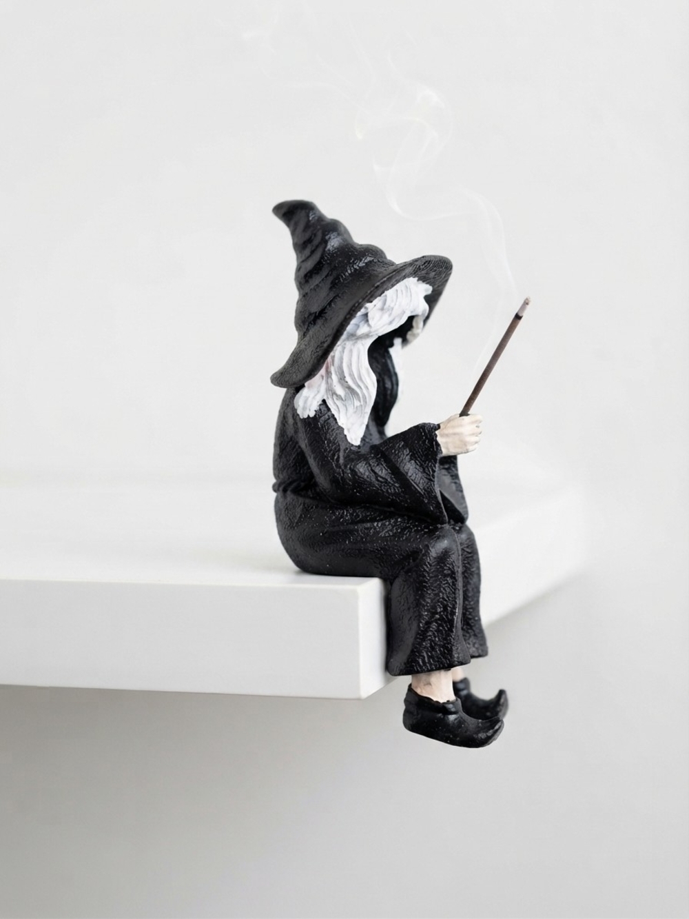 NEW Witch Shelf Sitter Incense Burner  (0332)